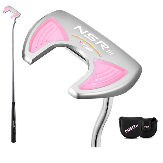 PGM Golf Club Putters Women Right Handed Steel Shaft Loft 3 Degree Mallet Putters with Golf Headcover