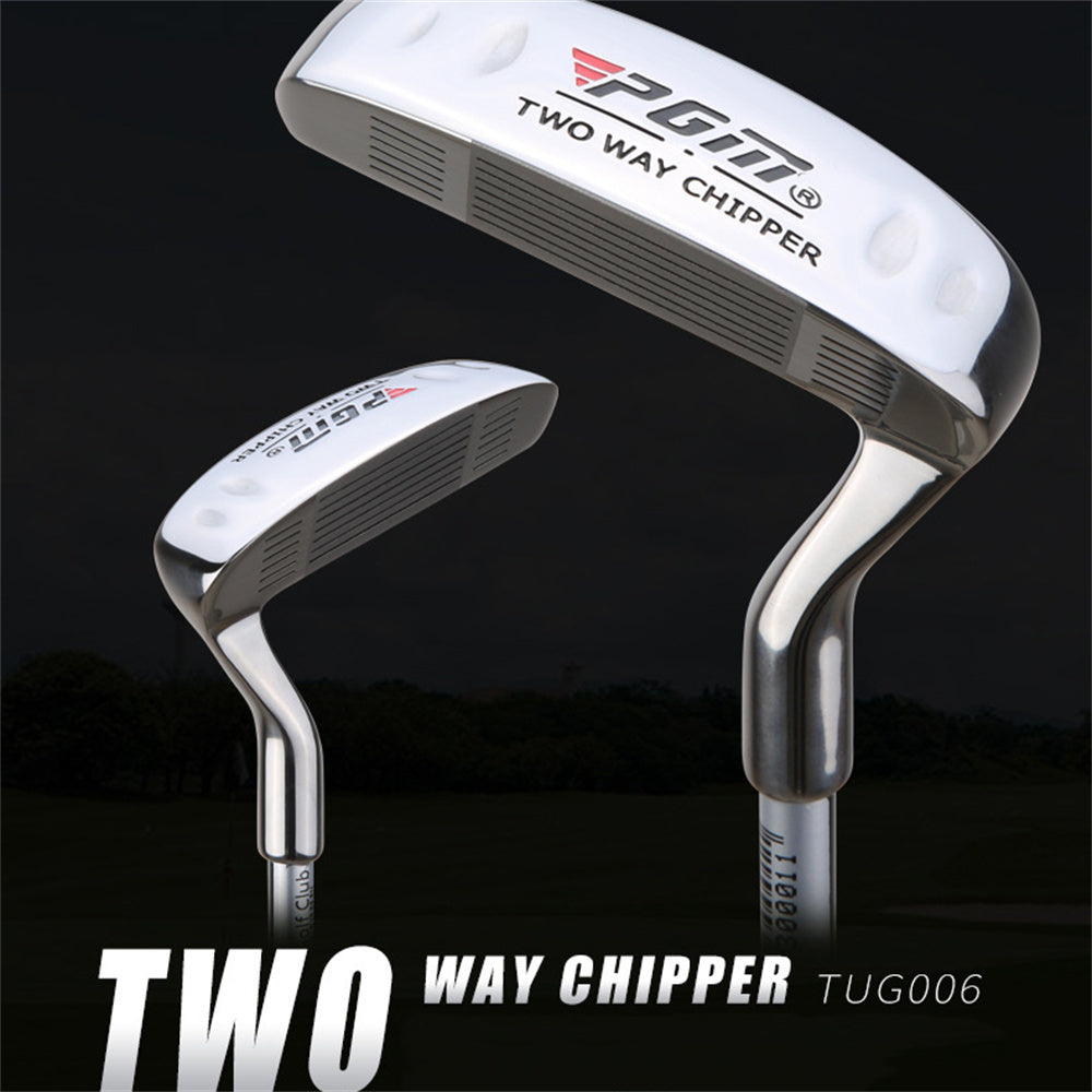 PGM Golf Club Two-Way Chipper 35° for Right and Left Handed, Dual-Sided Chipper Putter Short Coach Game Wedge for Men and Women