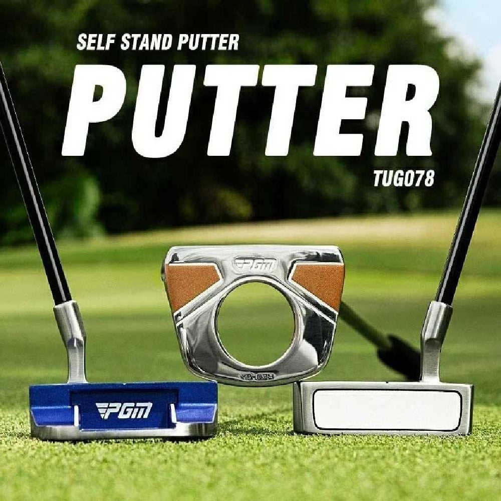 PGM Golf Putter for Right Handed Men and Women Golfers Ball Picking Function with Golf Headcover Golf Mallet Putter
