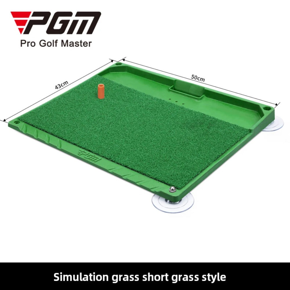 PGM Indoor Golf Training Hitting Mat for Golfers' Practice and Improvement