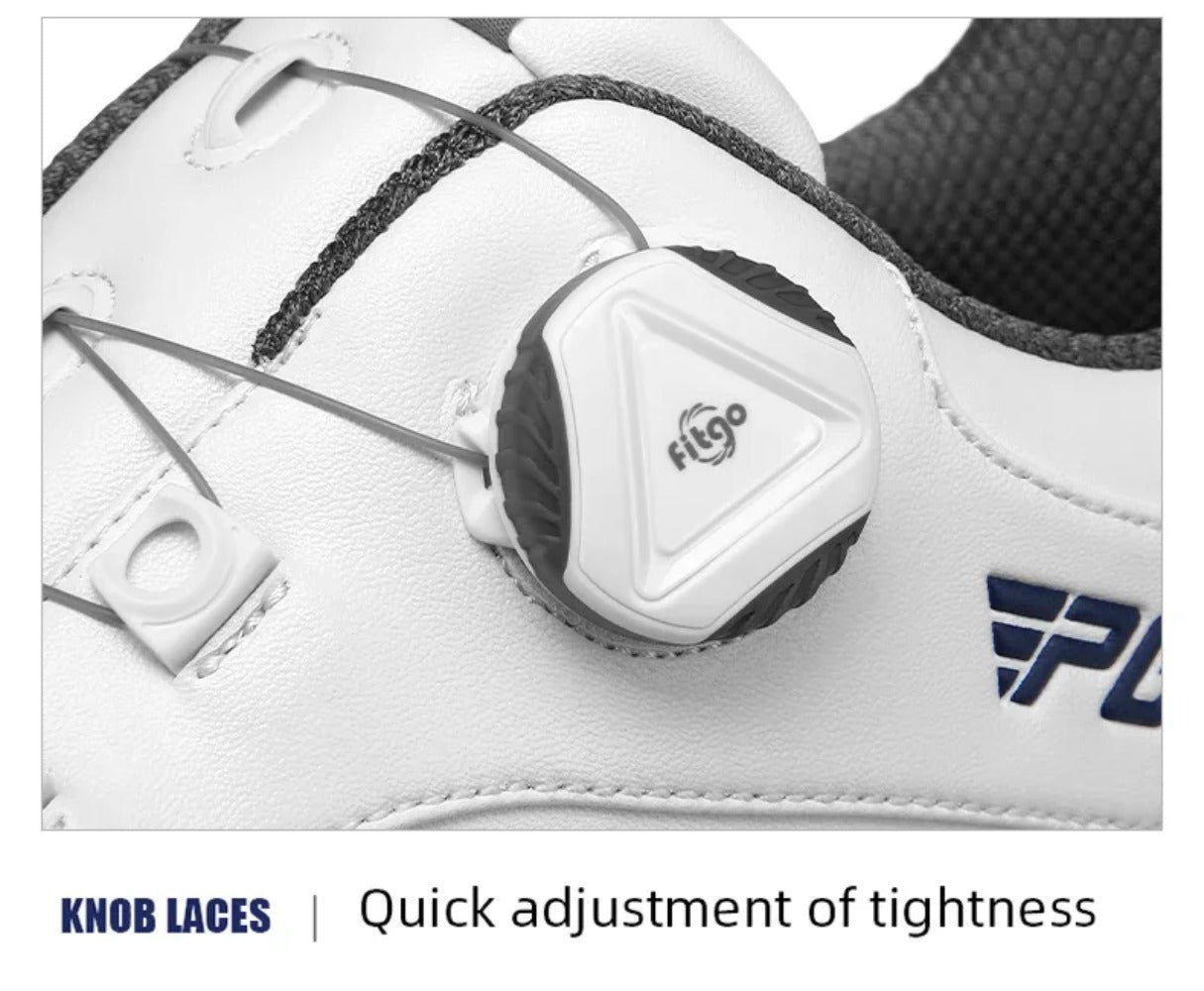 PGM Men Golf Shoes Knob Shoelaces Anti-side Slip Waterproof Men's Sports Shoes Sneakers