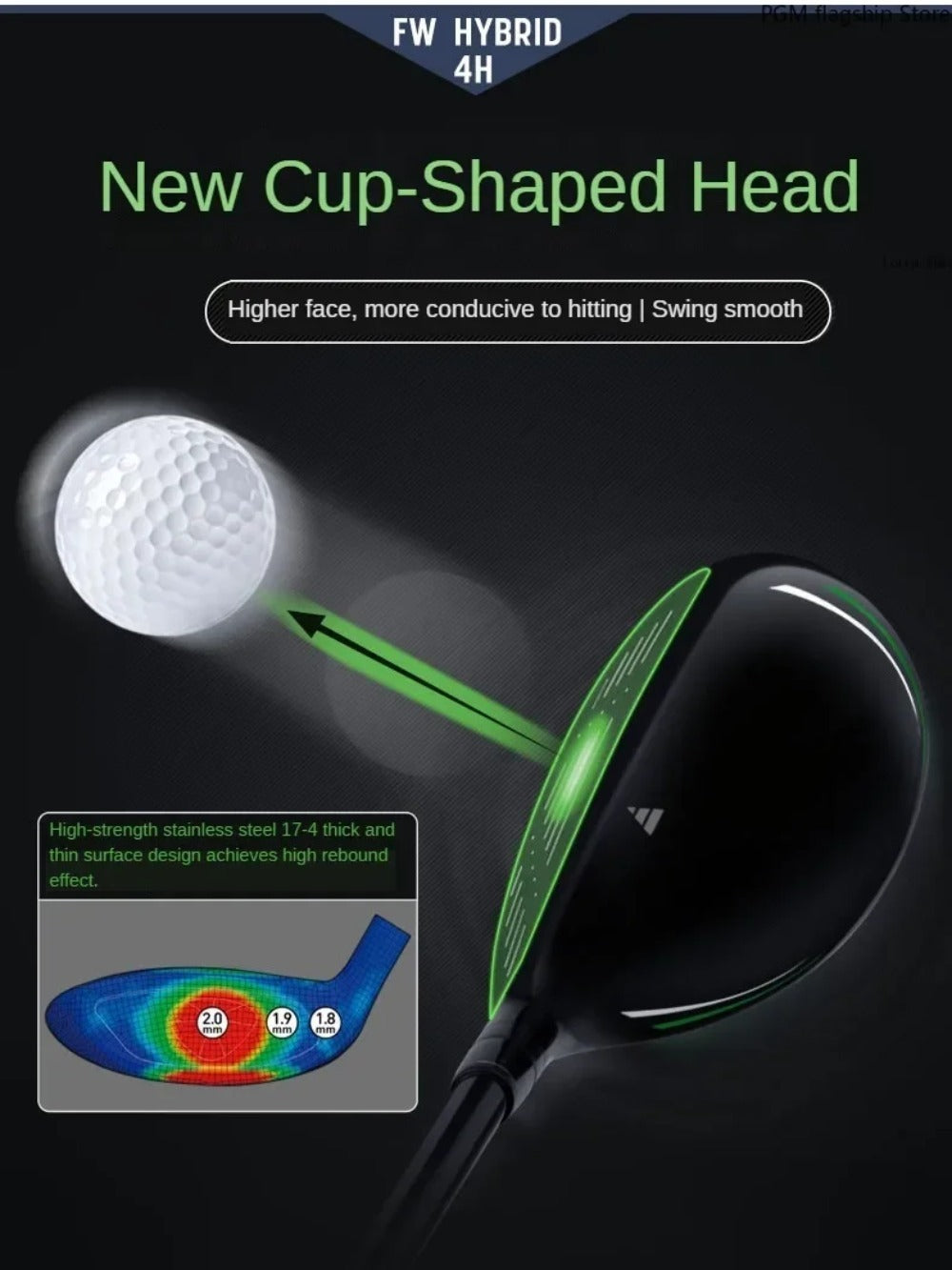 PGM NSR3 Men Golf Clubs #1/3/5/4H R/S Iron Wood Driver Titanium Alloy Ultra-light Right Hand Golfers Angle Adjustable