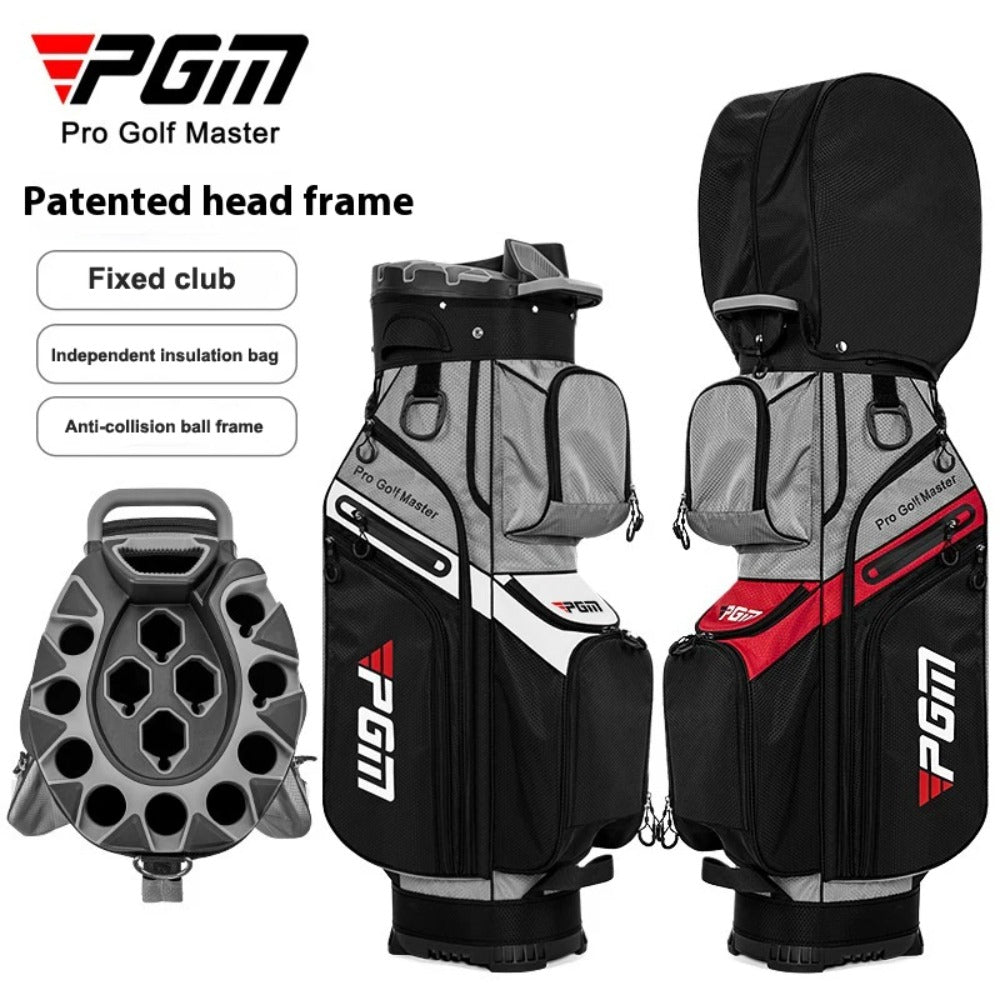 PGM Anti-collision Fixed Frame Golf Bag, Men's and Women's Golf Bags, Golf Club Bag