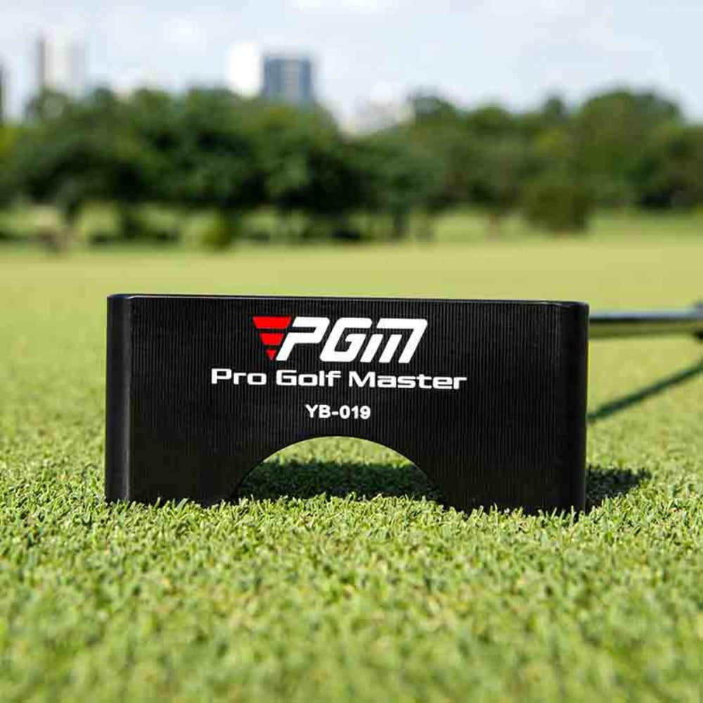 PGM Golf Putter Standing for Perfect Alignment - Legal for Tournament Play | Stand Up Mallet Golf Putters for Men Women | with Golf Headcover