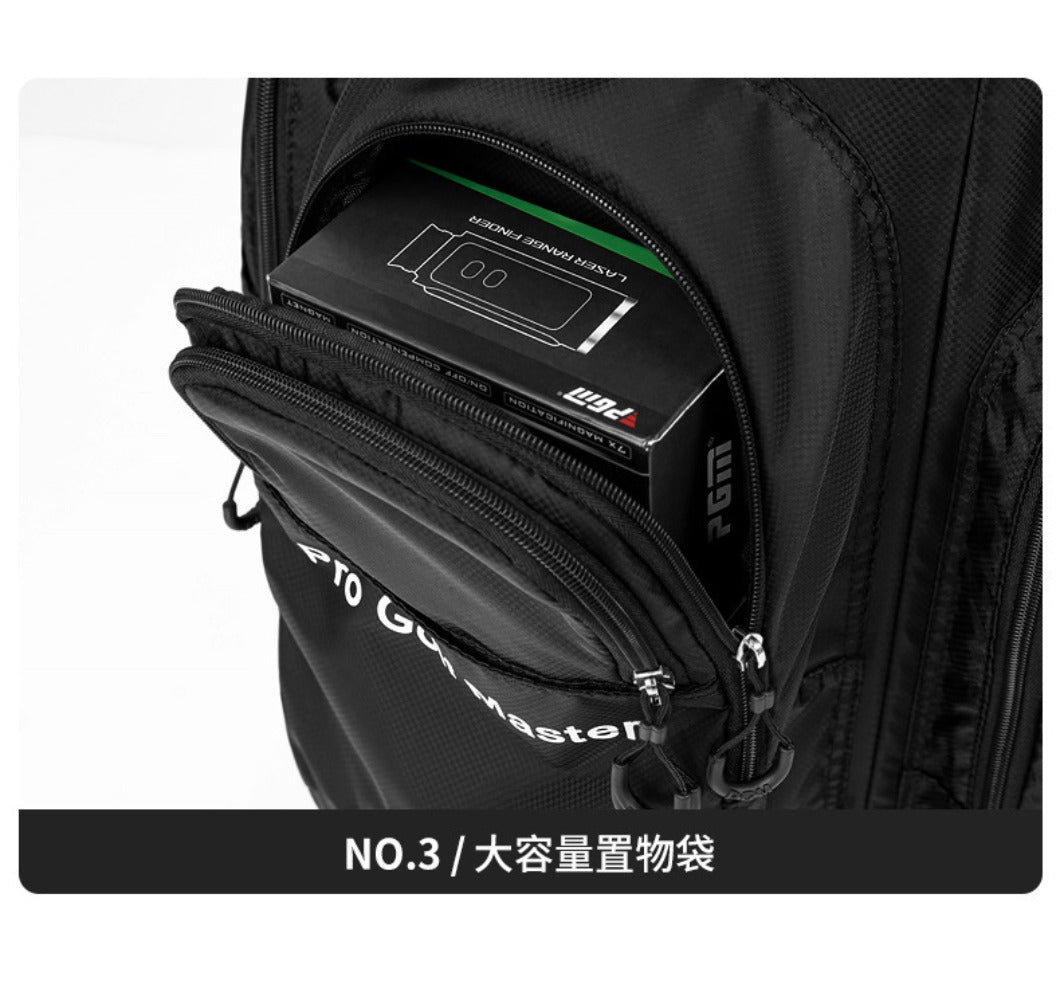 PGM Golf Bag, Backpack Style Golf Club Bag, Ultra Lightweight, Portable, Fixed, Plug-in, Waterproof Golf Bag