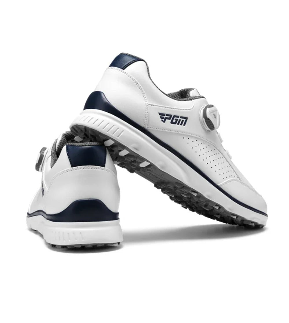 PGM Men Golf Shoes Knob Shoelaces Anti-side Slip Waterproof Men's Sports Shoes Sneakers