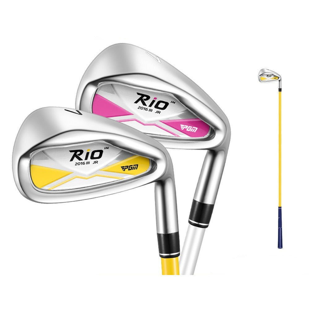 PGM Golf Club Children's Golf Iron Girls Grade #7 #S Sand Wedges Iron Club Rod Boy's Beginner Teenage Practice Rod
