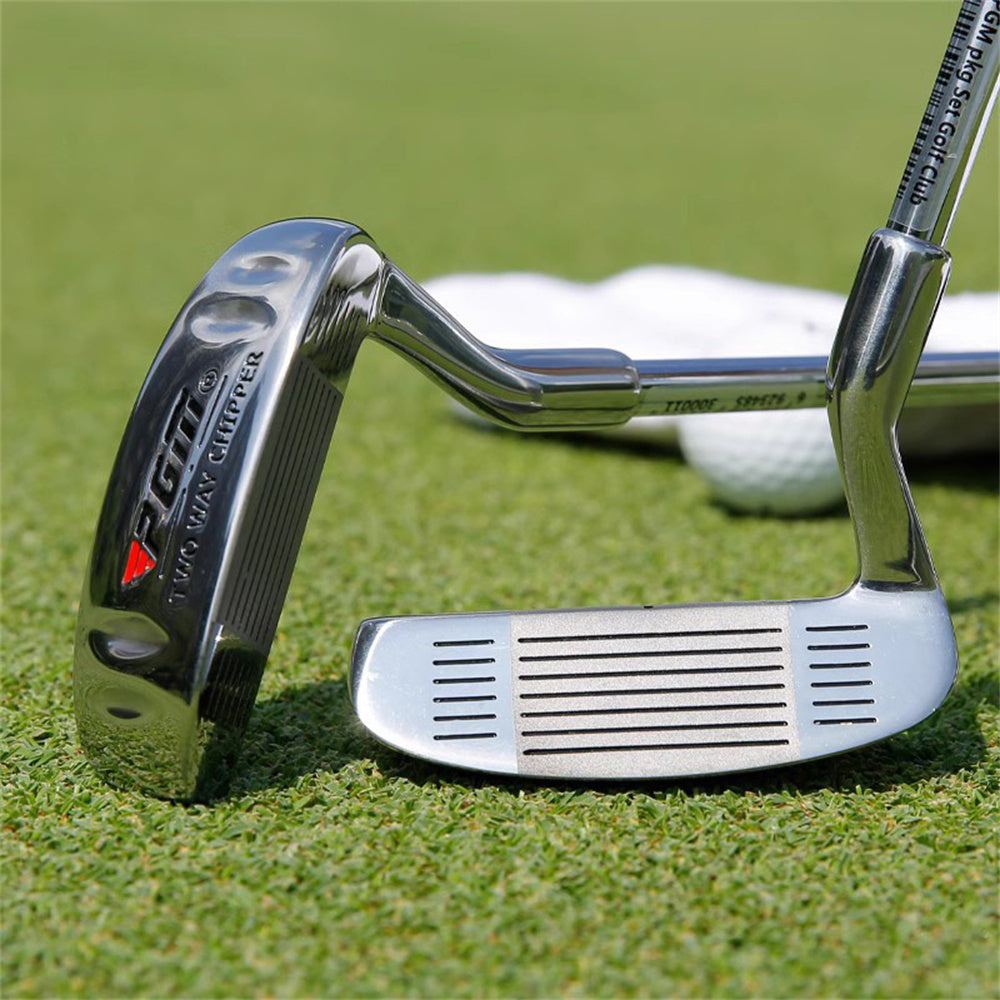PGM Golf Club Two-Way Chipper 35° for Right and Left Handed, Dual-Sided Chipper Putter Short Coach Game Wedge for Men and Women