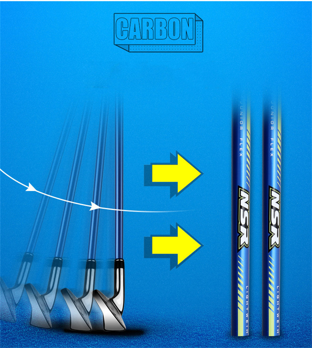 PGM 38 Degree #7 Golf Iron Lightweight Graphite Shafts Right Handed for Boys Girls Beginners Golfers Youth Training Single Clubs