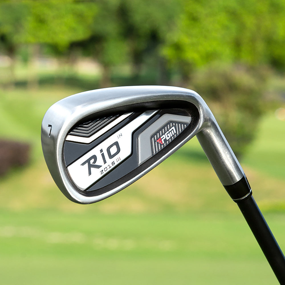 PGM Golf Men's Clubs RIO III #7 IRONS Pole Right Handed Professional Stainless Steel Golf Iron Club with R/S Graphite or Steel Shaft