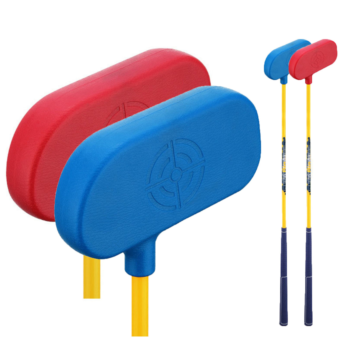 PGM Junior Golf Push Rod with Large Hitting Surface for 3-12 Kids Boys Girls Beginner Practice Golf Club Blade Putters