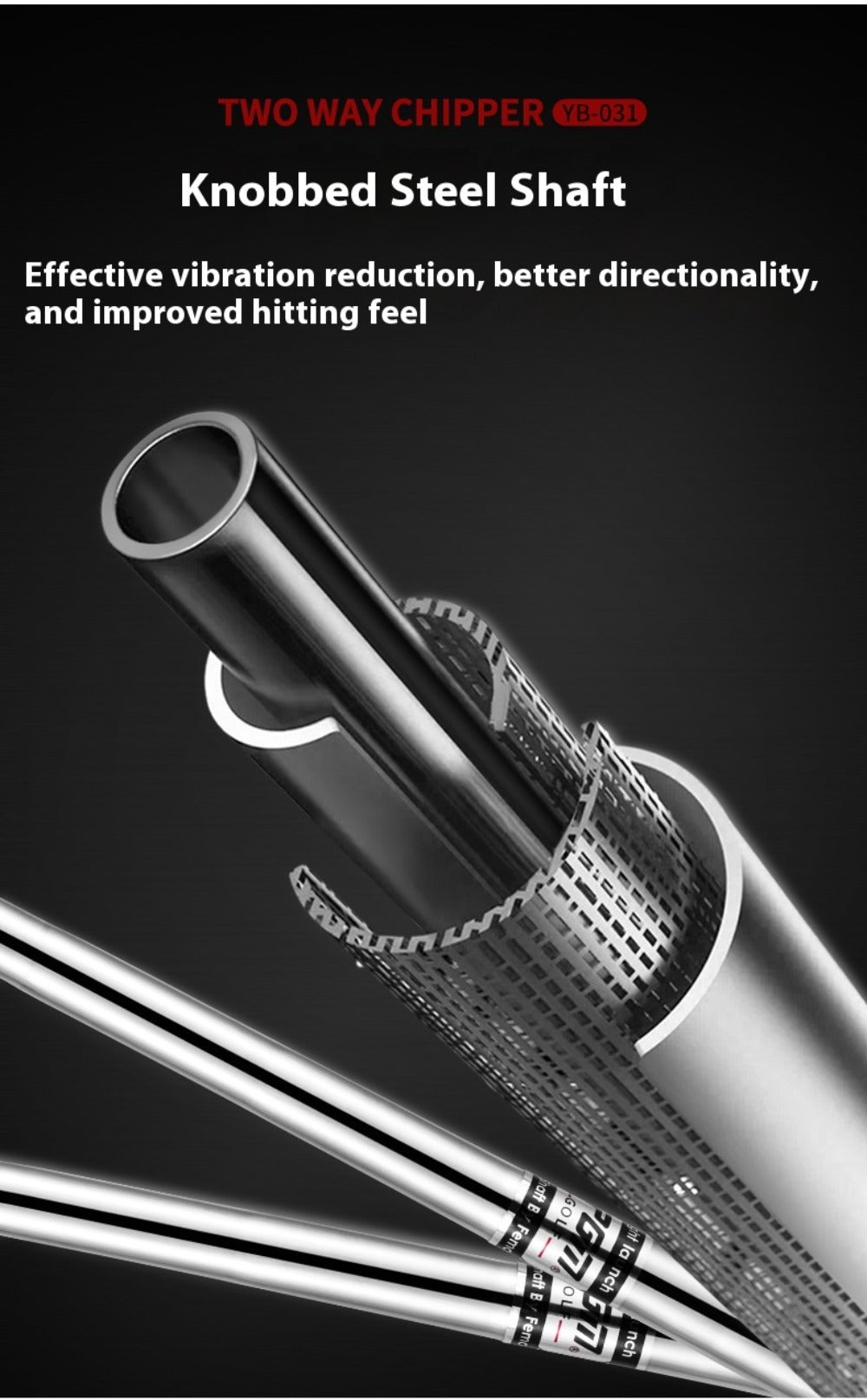 PGM Left and Right Hand Golf Putter for Men Women Double-sided Blade Putters Loft 36 Degree Two Way Golf Chipper