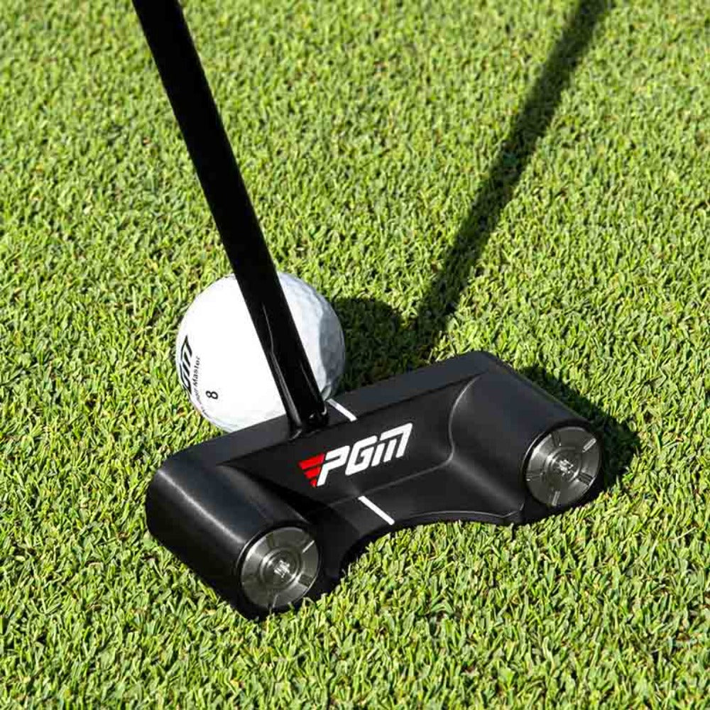 PGM Golf Putter Standing for Perfect Alignment - Legal for Tournament Play | Stand Up Mallet Golf Putters for Men Women | with Golf Headcover