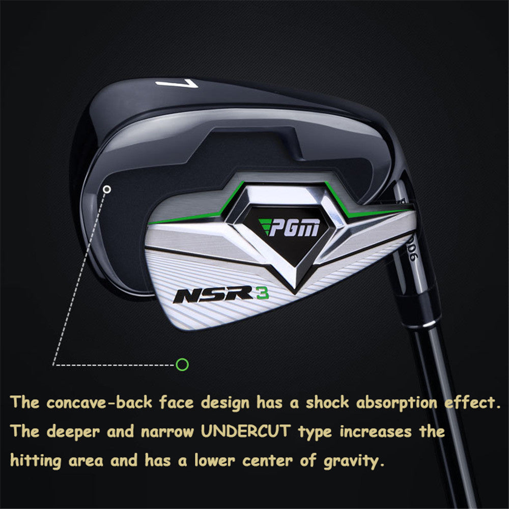 PGM Golf Iron Club Left/Right Handed Men Women #7 Iron 30 Degree Golf Club