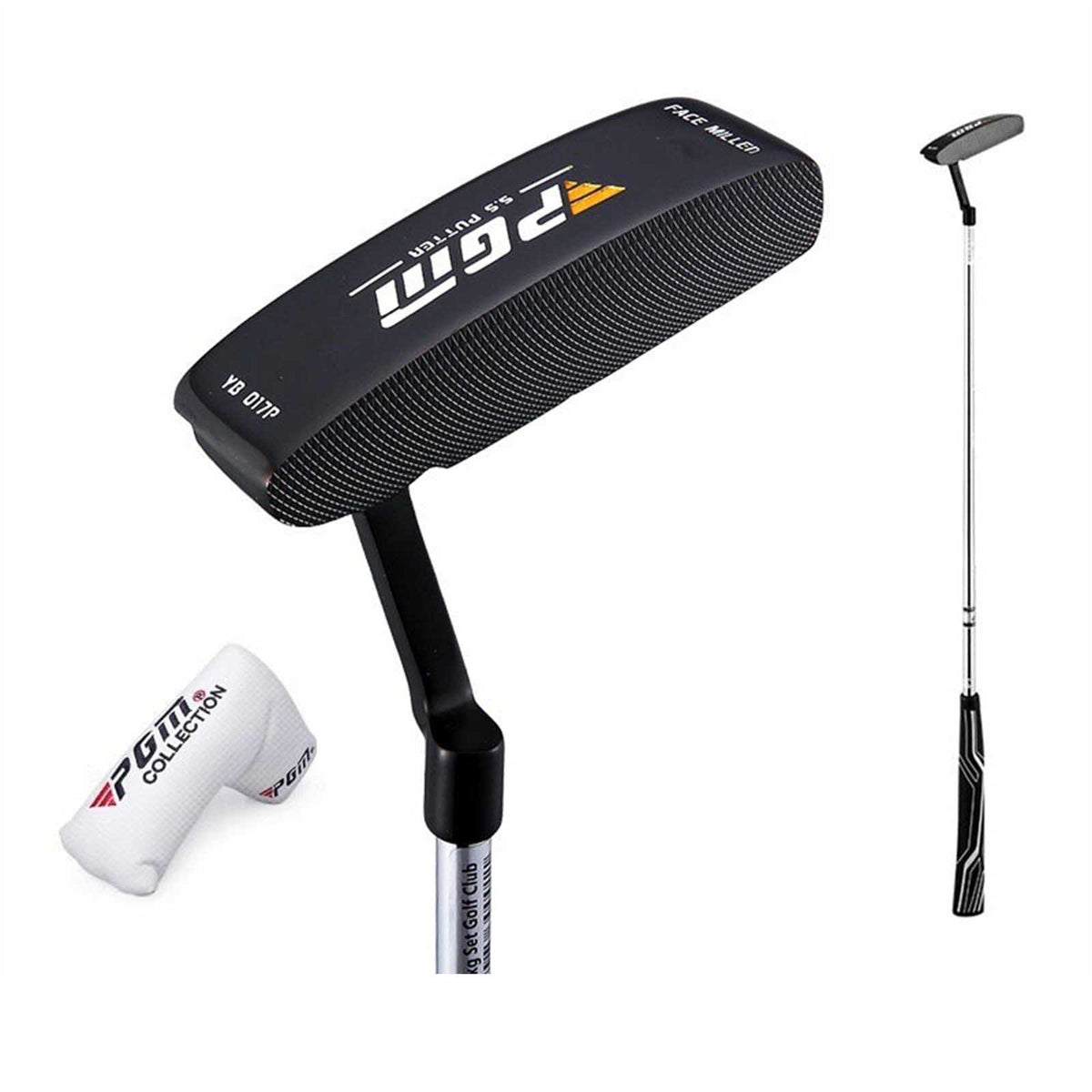 PGM Golf Club Putter Men Right Handed High Fault Tolerance Low Center of Gravity Golf Blade Putters with Headcover Golf Training