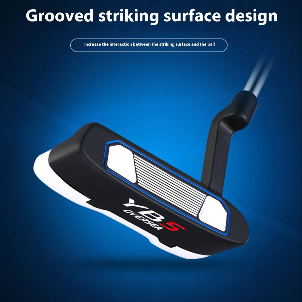 PGM Golf Blade Putter for Beginners Men Women Right Handed with Steel Shaft 3 Degree Loft Adults Golfers Golf Club Push Rod
