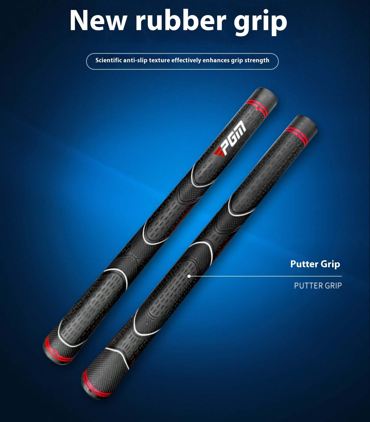 PGM Golf Blade Putter for Beginners Men Women Right Handed with Steel Shaft 3 Degree Loft Adults Golfers Golf Club Push Rod