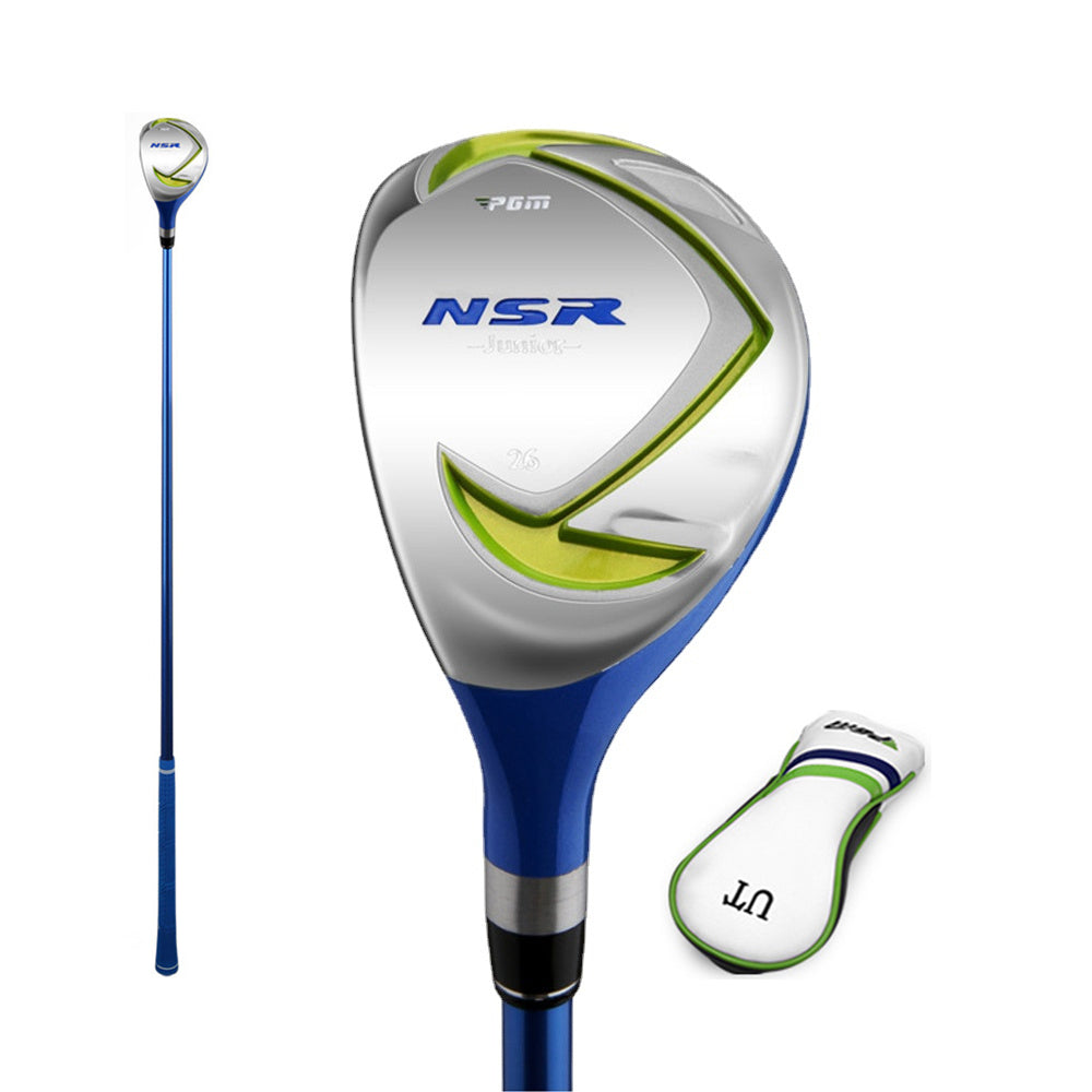 PGM Left or Right Handed Golf Driver #1 Wood/Hybrid Club for Kids Boys Girls Carbon Shaft Golf Club Wood with Golf Head Cover