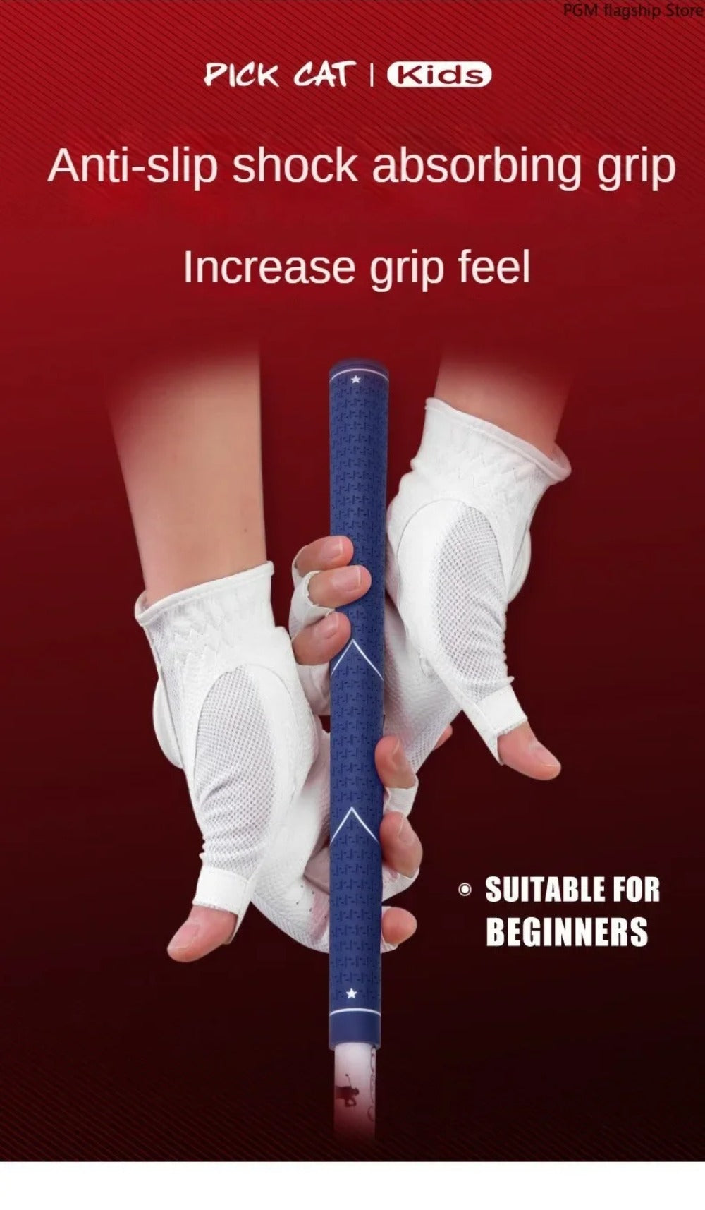 PGM Children's Golf Clubs for Boys and Girls Complete Set of Beginner Sets of Practice Clubs for 3-12 Years Old