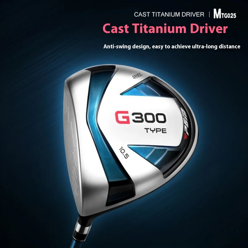 PGM #1/3/5 Fairway Wood Left or Right Handed Light R/S Carbon Shaft Driver with Head Cover for RH LH Adults Golf Club Wood
