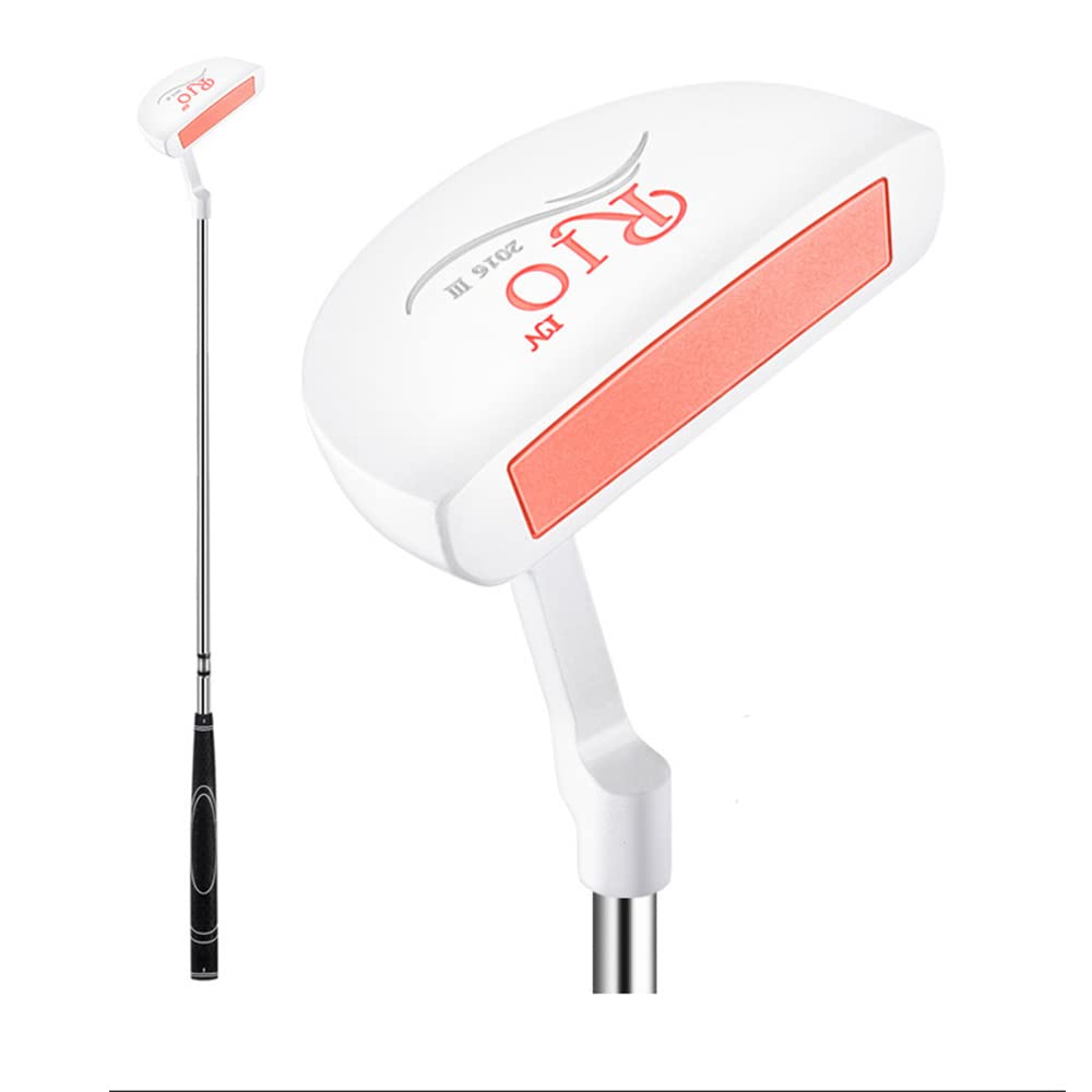 PGM Golf Clubs Putter Women Right Handed with Line of Sight Female Single High Fault Tolerance RH Coach Teach Golf Push Rod with Headcover