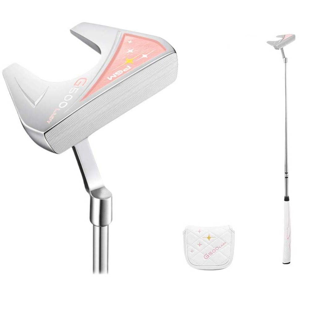 PGM Golf Mallet Putter for Right Handed Women Golfers Single Stable G500 Golf Push Rod with Headcover for Golf Enthusiasts