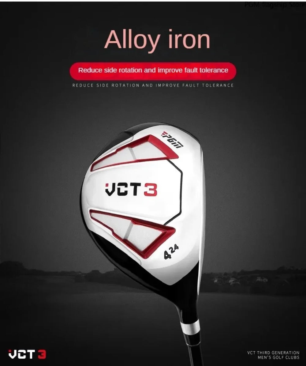 PGM Golf Clubs VCT3 Generation Right Handded 12 Clubs with Golf Bag Men's Beginners Full Complete Set