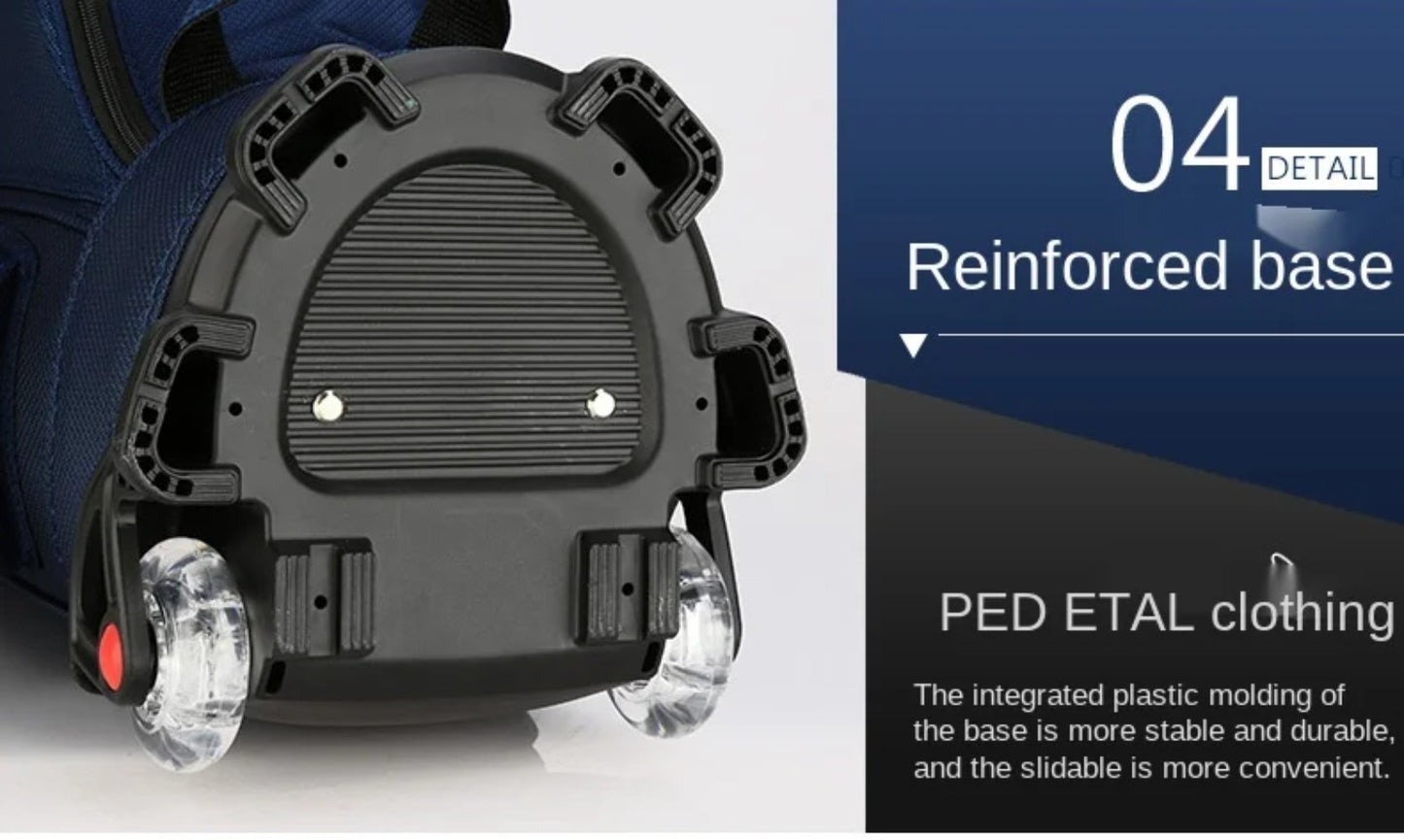 PGM Golf Bag with Wheels Ultra-light Sport Standard Golf Bags Large Capacity Golf Aviation Ball Storage Multifunctional