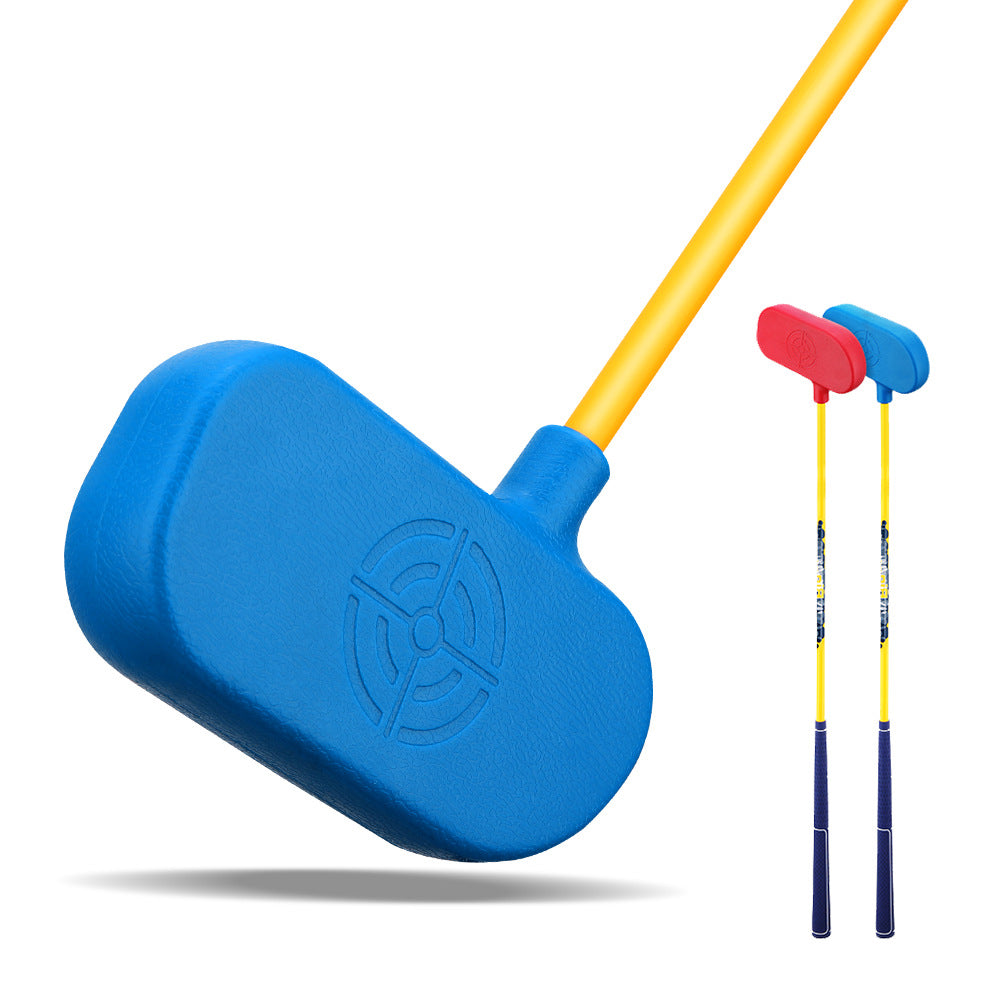 PGM Junior Golf Push Rod with Large Hitting Surface for 3-12 Kids Boys Girls Beginner Practice Golf Club Blade Putters