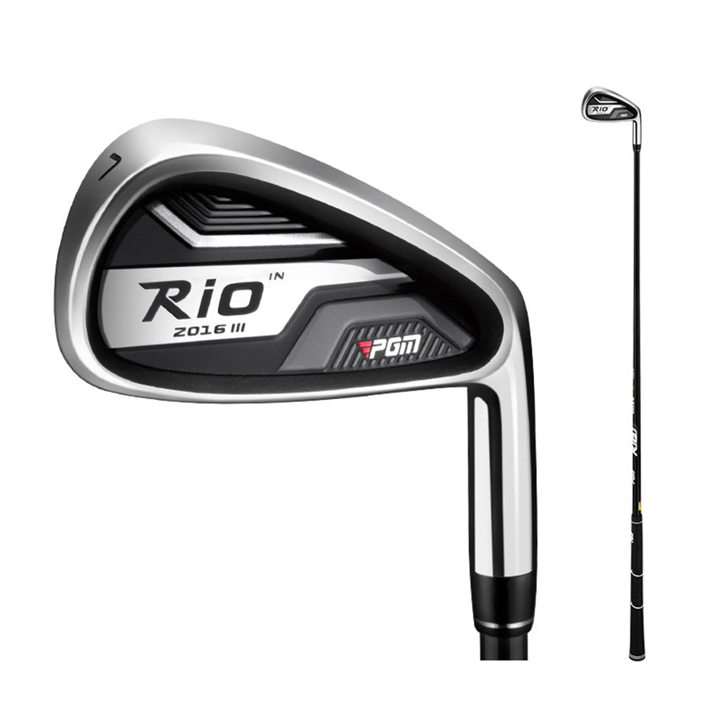 PGM Golf Men's Clubs RIO III #7 IRONS Pole Right Handed Professional Stainless Steel Golf Iron Club with R/S Graphite or Steel Shaft