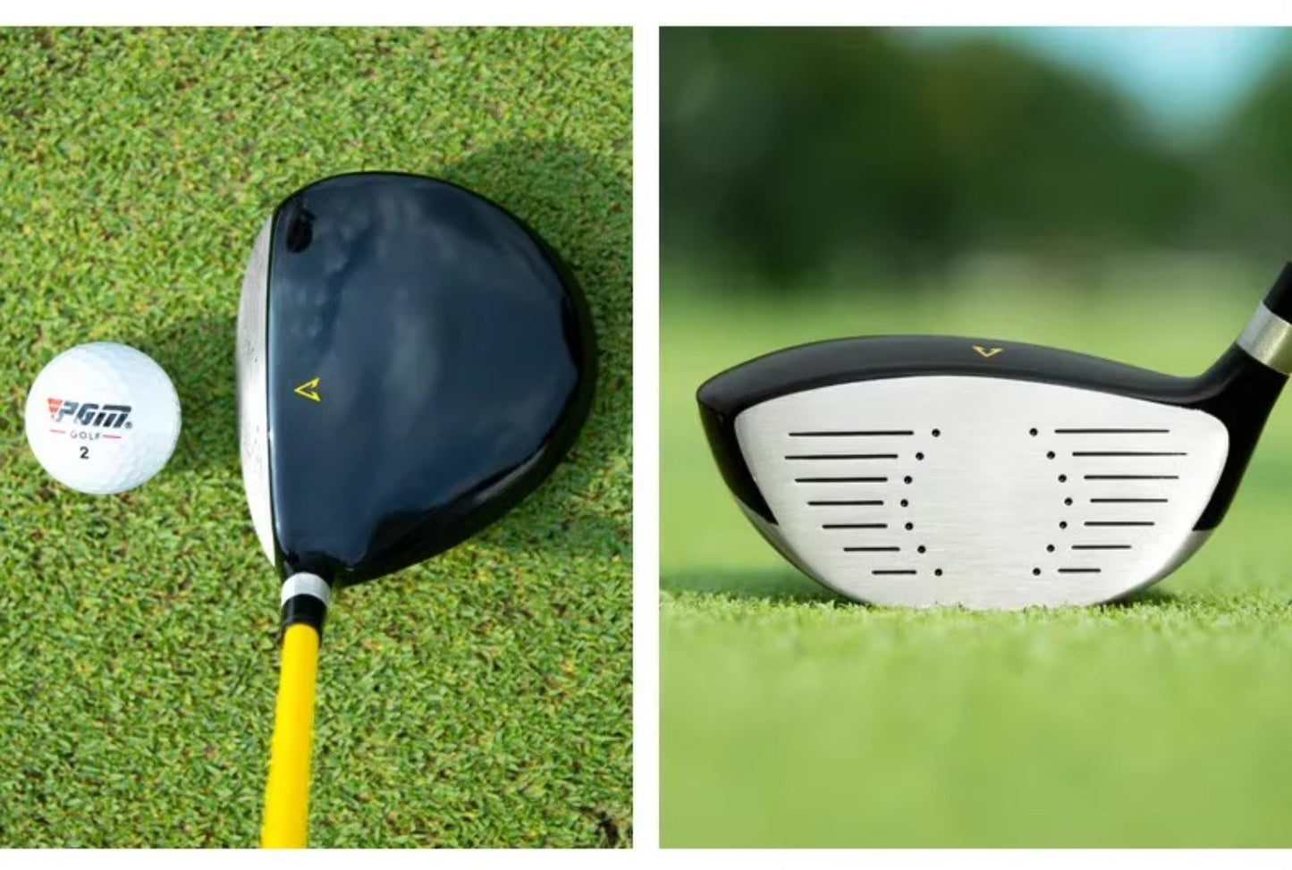 PGM Kids Golf Clubs Kit - Complete Golf Clubs Set with Hybrid & Utility Clubs, Wood, Irons, Putter, and Bag for Children 3-12year