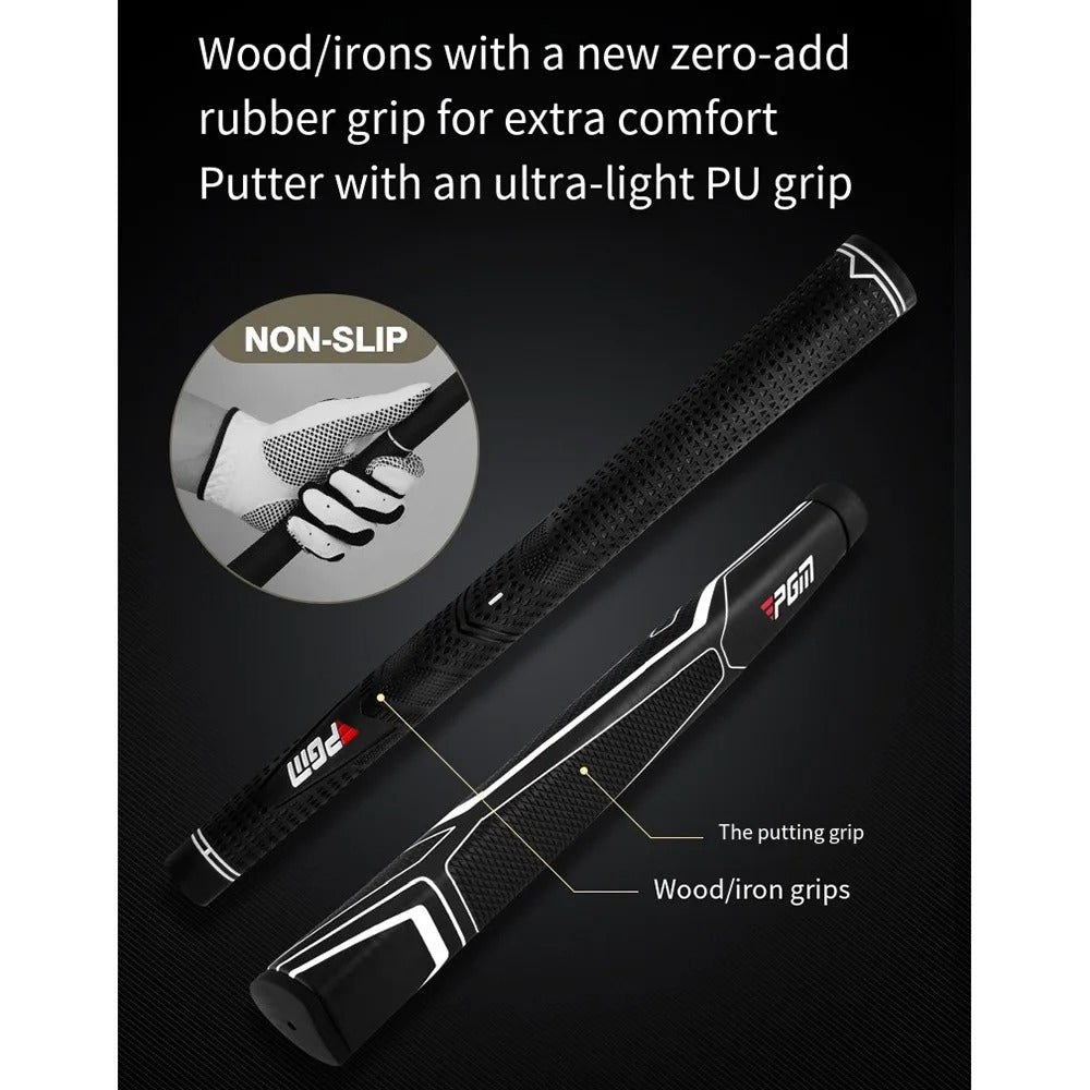 PGM New Golf Clubs Men Titanium Alloy Head Right Hand No.1/3/5/4H Hybrid Iron Wooden Club Pole High Rebound Low CG Golf Driver Clubs