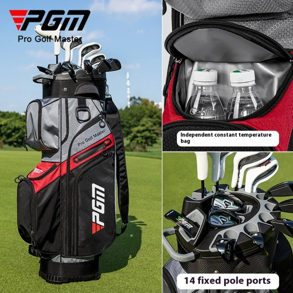 PGM Anti-collision Fixed Frame Golf Bag, Men's and Women's Golf Bags, Golf Club Bag