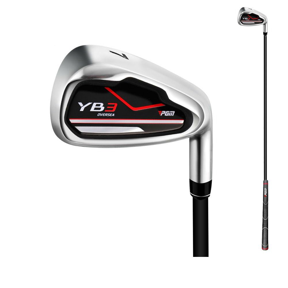 PGM Golf Club Iron #7 Men's Women's Right-handed with Graphite/Steel Shaft for Golfers in Single Iron Clubs Golf Sports