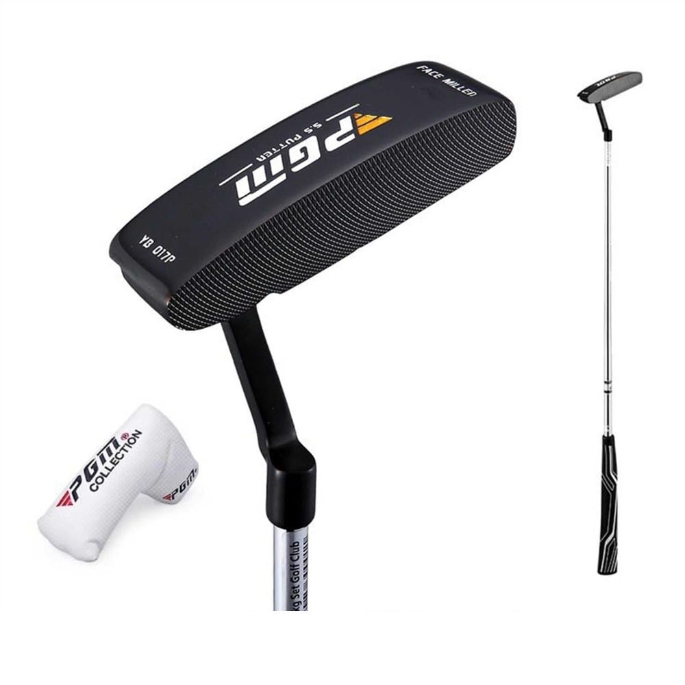 PGM Golf Club Putter Men Right Handed High Fault Tolerance Low Center of Gravity Golf Blade Putters with Headcover Golf Training