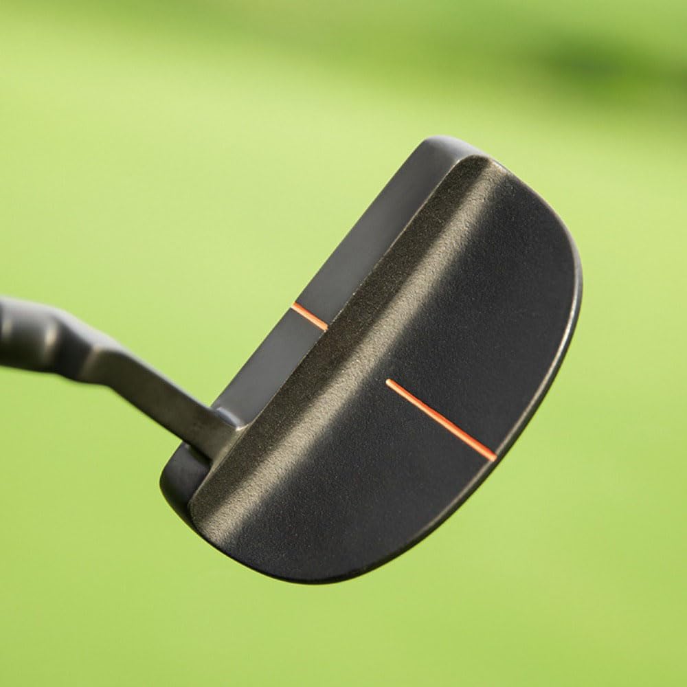 PGM Men Golf Putter Steel Casting Low Center of Gravity with Aiming Line Right Handed Golf Coach Teach Clubs Push Rod with Headcover