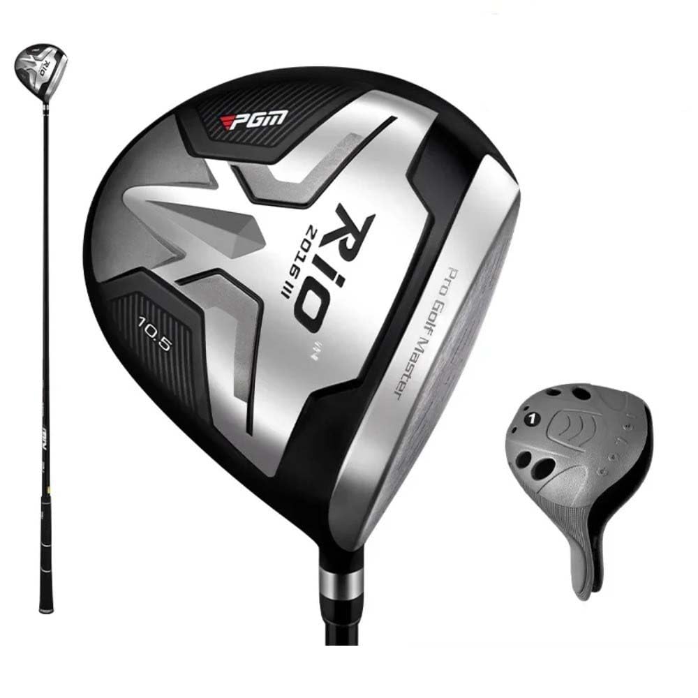 PGM Men Golf Clubs Titanium Alloy Club Head #1 High Rebound Driver Low Center of Gravity Golf Club Wooden with Headcover Accessories