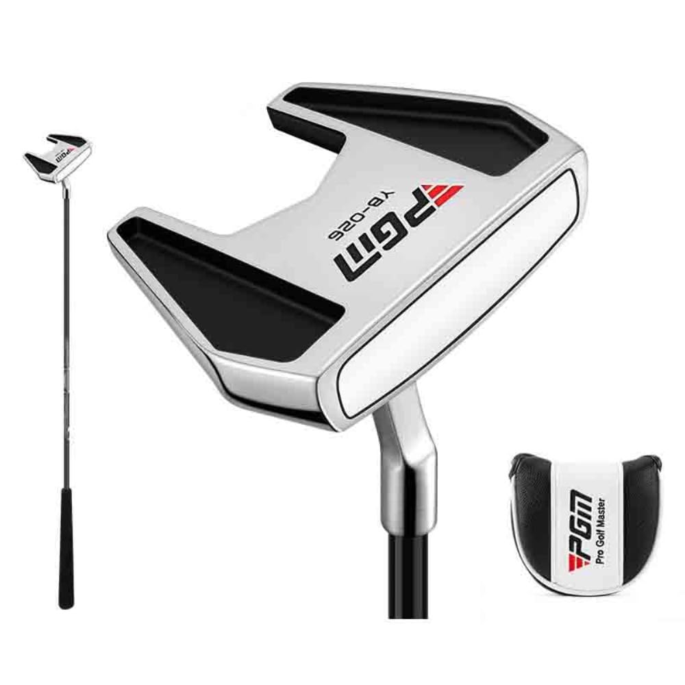 PGM Golf Club Standing Golf Putters Left/Right Handed Low Center of Gravity Stainless Steel Shaft Golf Push Rod with Golf Headcover