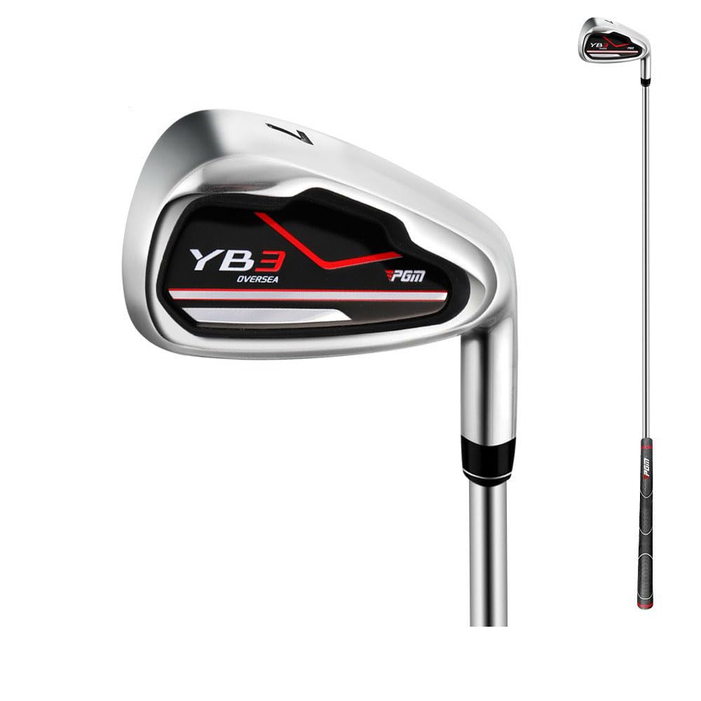 PGM Golf Club Iron #7 Men's Women's Right-handed with Graphite/Steel Shaft for Golfers in Single Iron Clubs Golf Sports