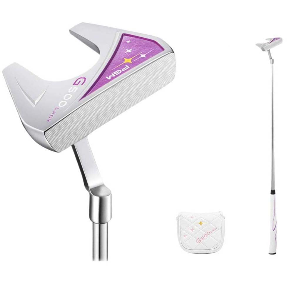 PGM Golf Mallet Putter for Right Handed Women Golfers Single Stable G500 Golf Push Rod with Headcover for Golf Enthusiasts