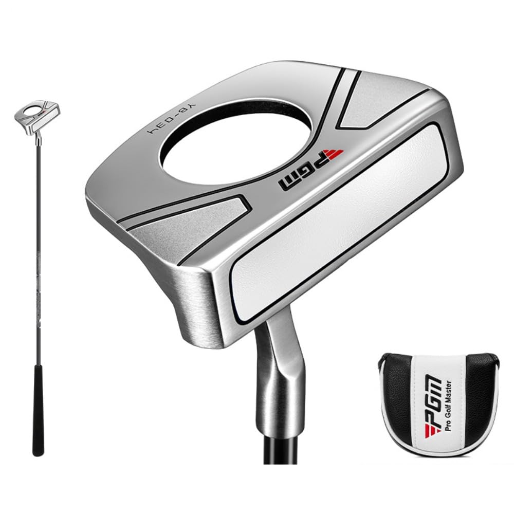 PGM Golf Putter for Right Handed Men and Women Golfers Ball Picking Function with Golf Headcover Golf Mallet Putter