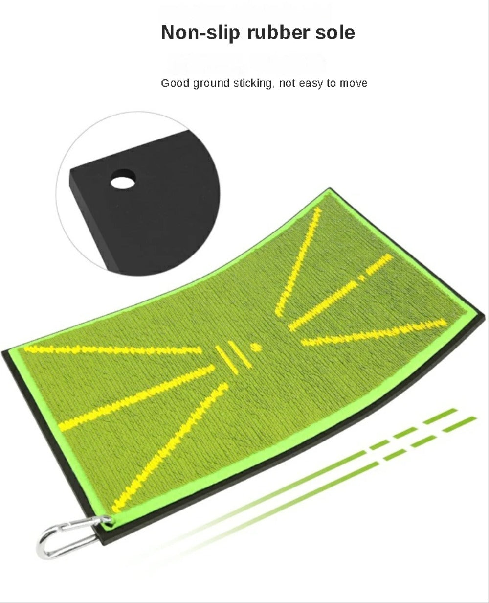 PGM Brand Golf Training Mat for Swing Detection Batting Ball Trace Directional Mat Swing Path Pads Swing Practice Pads