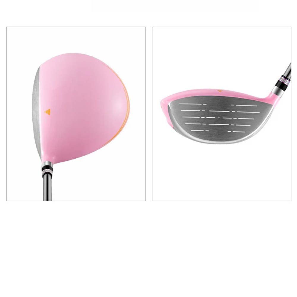 PGM NSR III Golf Clubs for Women Right Handed No.1/No.3/No.5 Hybrid Wooden Club Titanium Golf Driver Carbon Shaft High Rebound with Headcover