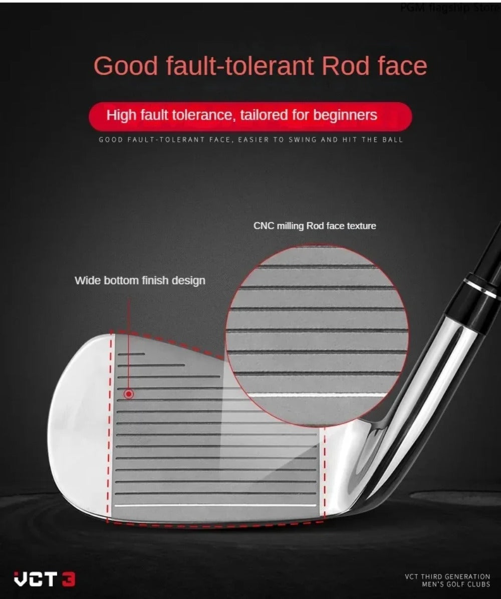 PGM Golf Clubs VCT3 Generation Right Handded 12 Clubs with Golf Bag Men's Beginners Full Complete Set