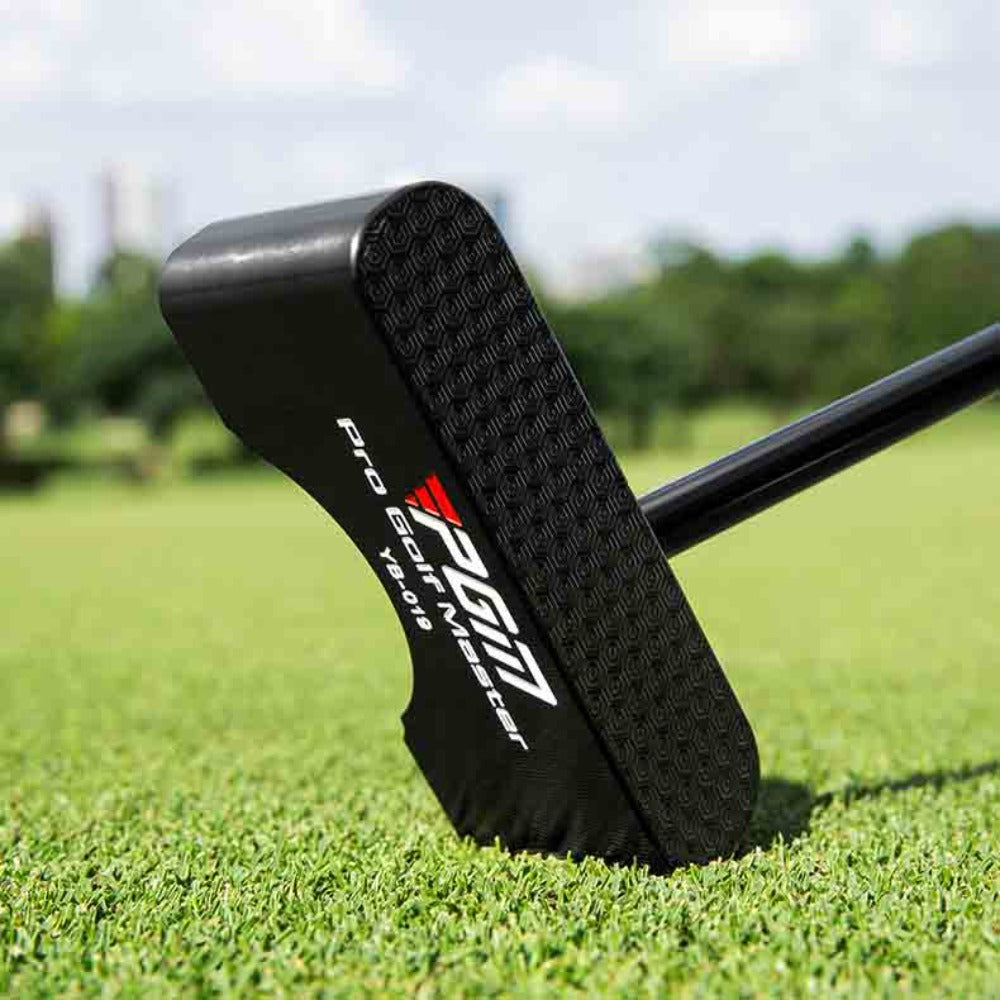 PGM Golf Putter Standing for Perfect Alignment - Legal for Tournament Play | Stand Up Mallet Golf Putters for Men Women | with Golf Headcover