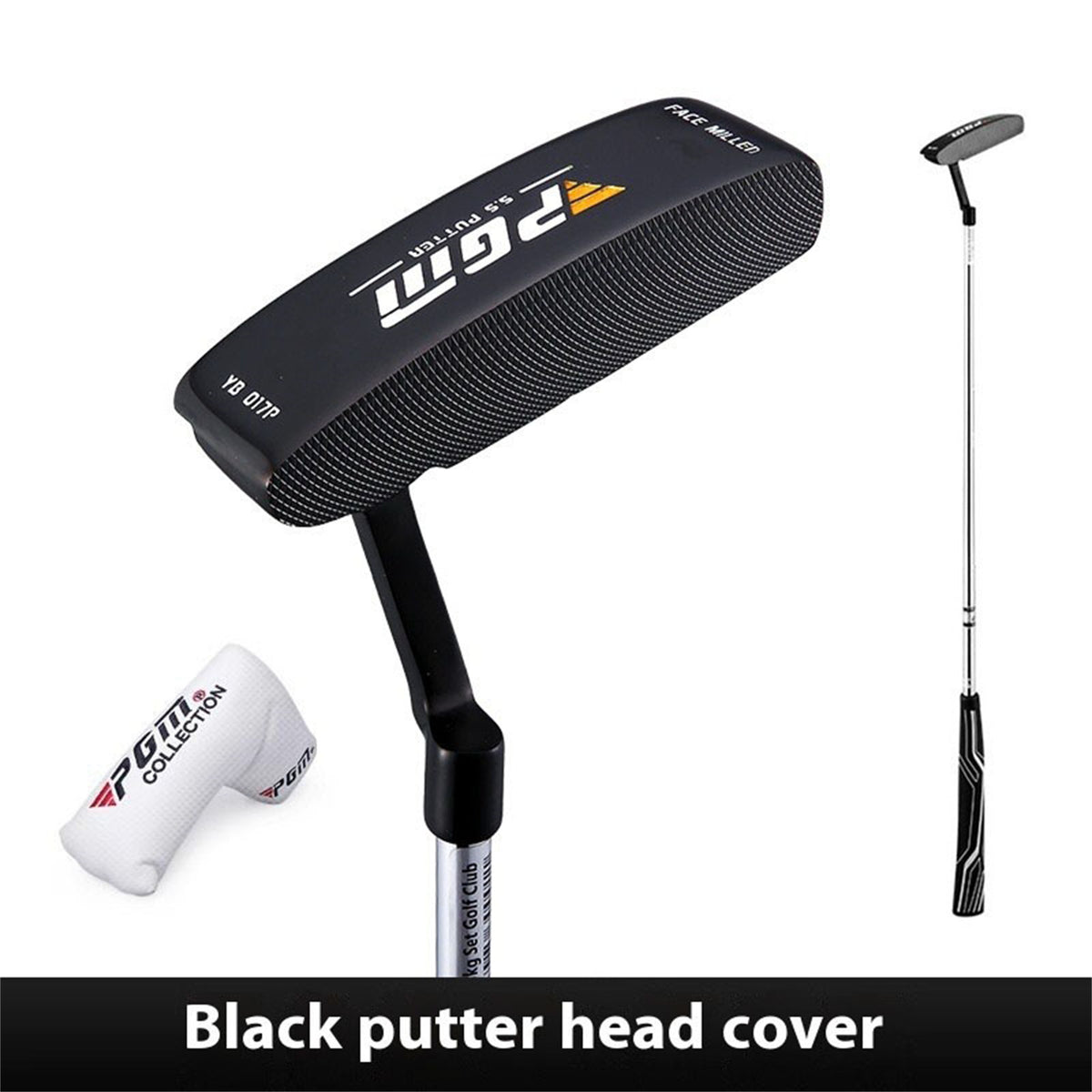 PGM Golf Club Putter Men Right Handed High Fault Tolerance Low Center of Gravity Golf Blade Putters with Headcover Golf Training