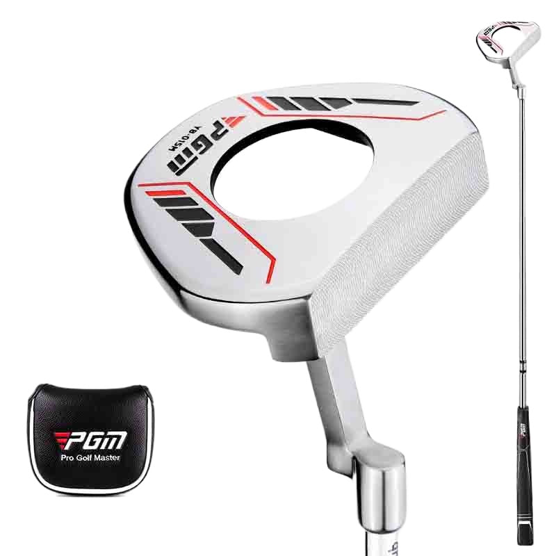 PGM Golf Club Men's Putter Low Center of Gravity with Aiming Line Golf Clubs Putters with Pick Up Function with Head Cover Sports