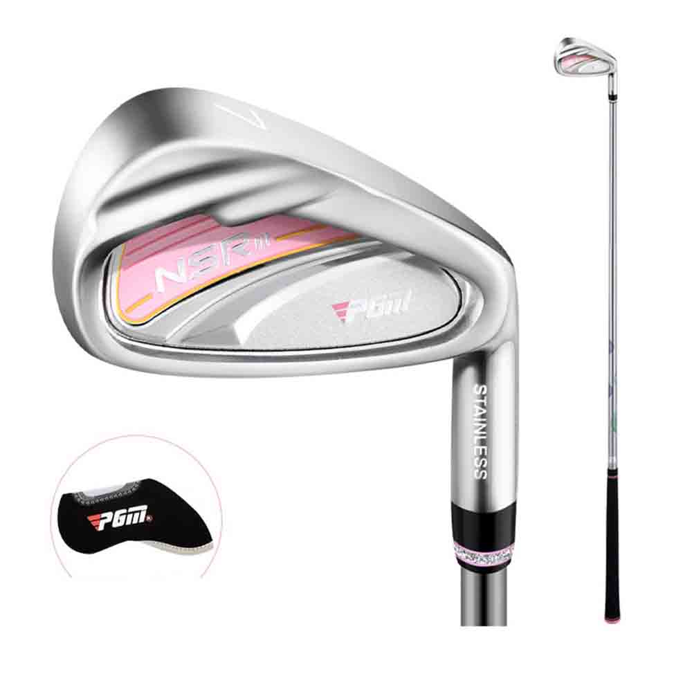 PGM Golf Club Women's #7-iron Stainless Steel Golf Single Beginner Golf Iron Practice Competition Club with Headcover