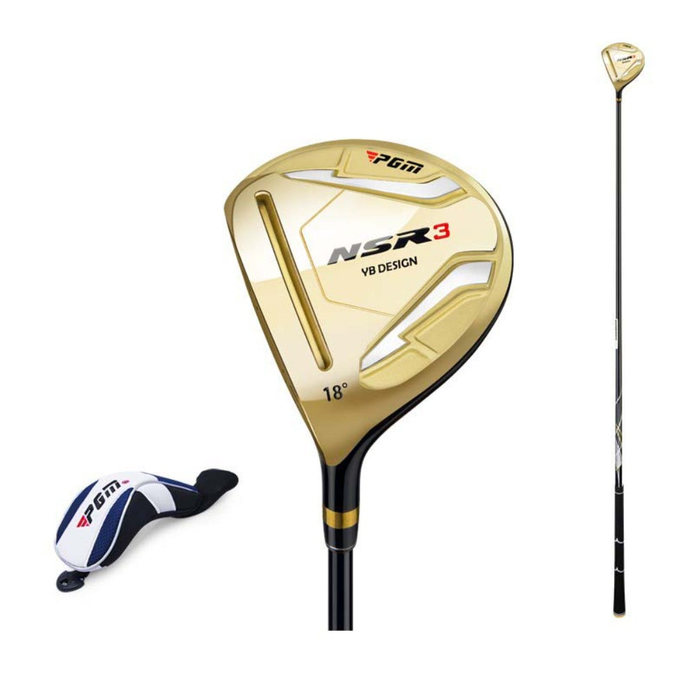 PGM Golf Driver Left Handed No.1/3/5/iron Wood Club with Carbon Rod Golf Club Wood Golf Hybrid Include Headcover LH Men Golfers