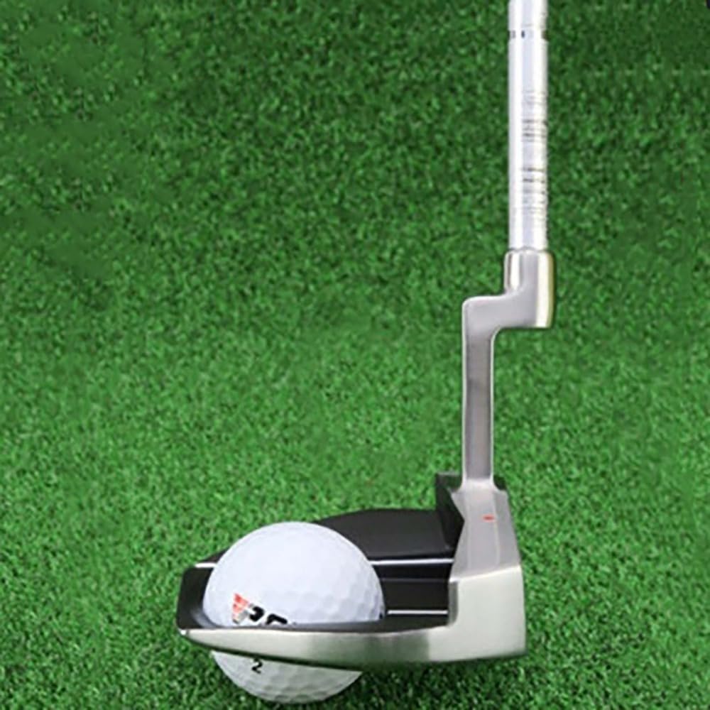 PGM Golf Clubs Right Handed Men's Putters Low Center of Gravity with Ball Picking Function Aiming Line RH Push Rod with Headcover